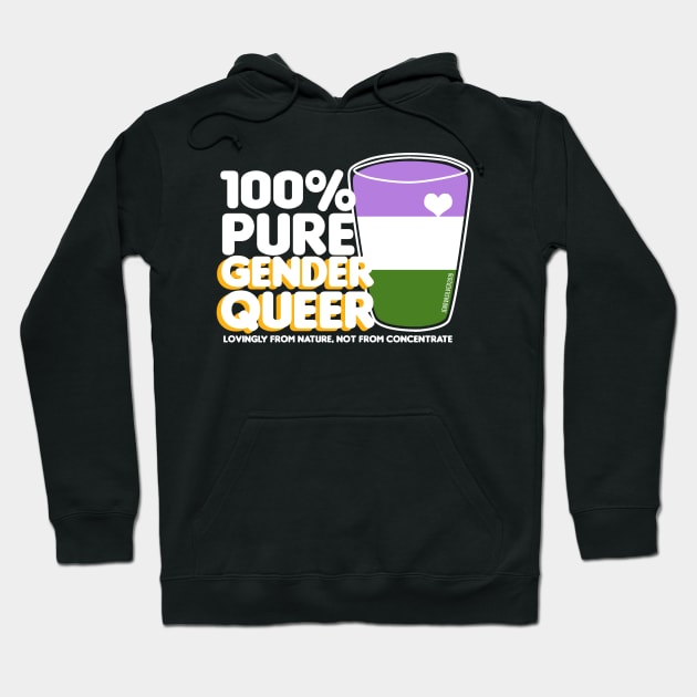 100% You: Genderqueer Hoodie by Jenovasilver